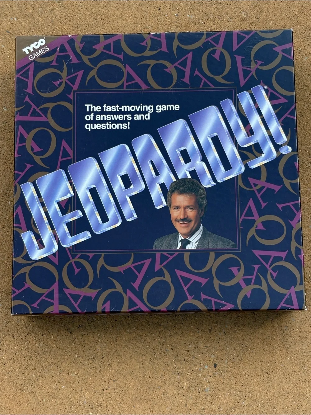 Vintage Jeopardy Alex Trebek Board Game by Tyco from 1992 Classic Trivia
